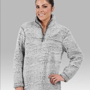 Sherpa quarter zip pullover